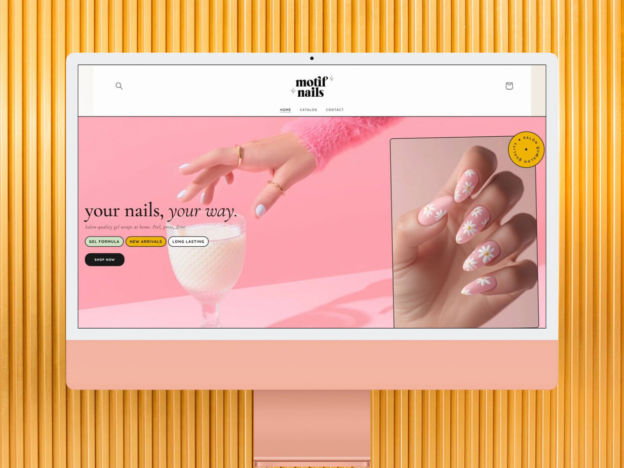 Claude Shopify website design